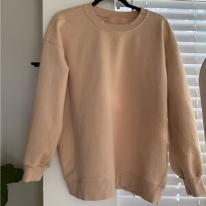 Lululemon Crewneck Sweatshirt in Tan